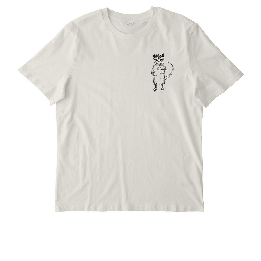 Opossum Apple, a Natural Raw Stanley/Stella Unisex Creator 2.0 Tee