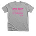 More than Pink Walk, a Athletic Heather Premium Unisex Tee