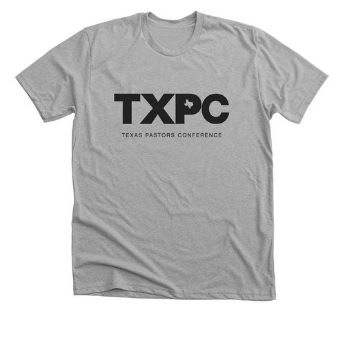 Black Logo | TXPC, a Athletic Heather Premium Unisex Tee