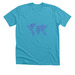 CONNECTed nw, a Heather Aqua Premium Unisex Tee