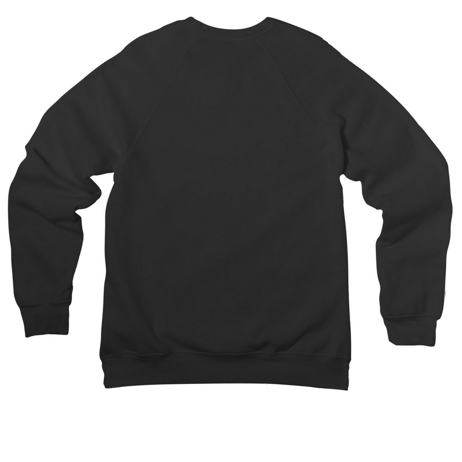 Sakura Daycare Koinobori Sweatshirt 1, a Black Premium Raglan Crewneck Sweatshirt (back-view)