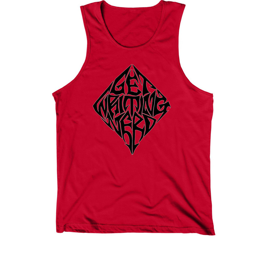 Dead Languages Podcast - Metal AF, a Red Premium Cotton Tank