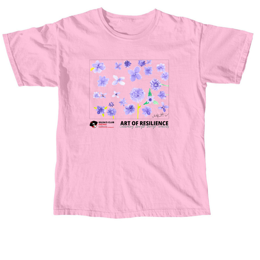 all day long i think of you, a Blossom Comfort Colors Unisex Tee