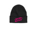 Beanies! Pink Logo, a Black Printed Base Camp Beanie