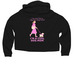 I?m A Cool Dog Mom, a Black Women?s Lightweight Cropped Hoodie