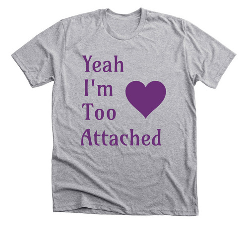 Foster Care Love, a Athletic Heather Premium Unisex Tee
