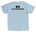 #FreedomIsn'tFree, a Light Blue Classic Unisex Tee (back-view)