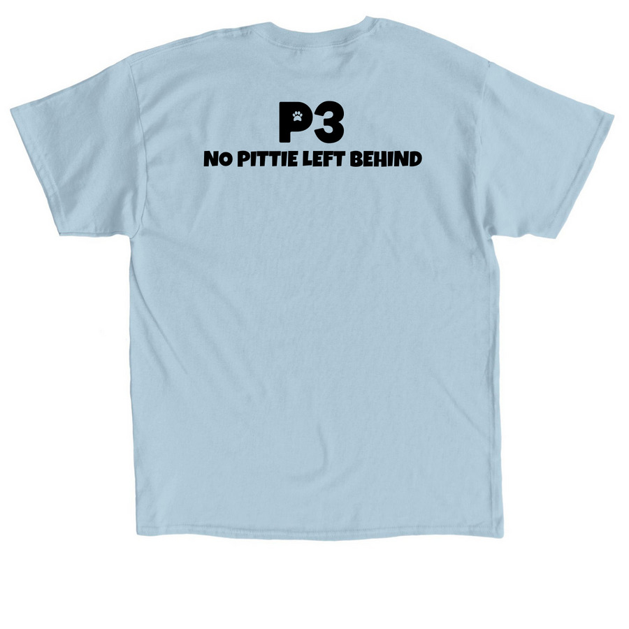 #FreedomIsn'tFree, a Light Blue Classic Unisex Tee (back-view)