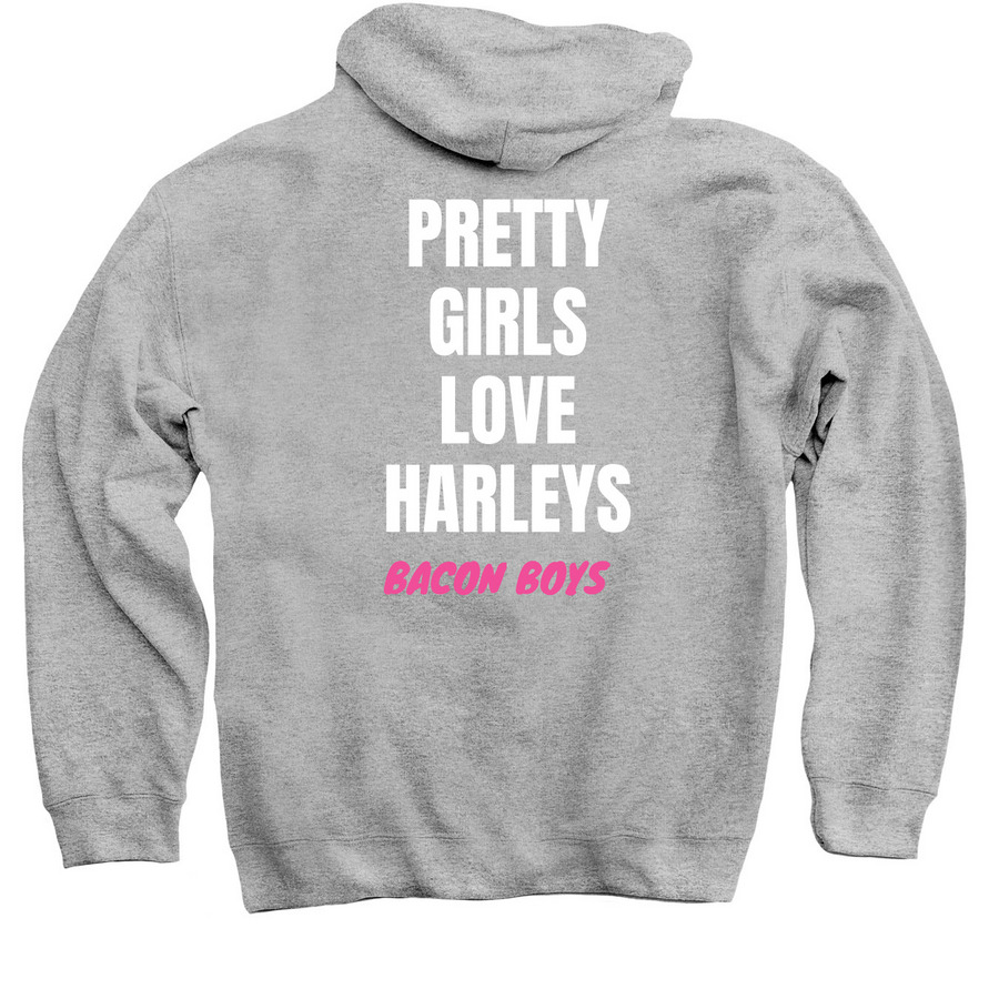 BACON BOYS&nbsp;, a Sport Grey Pullover Hoodie (back-view)