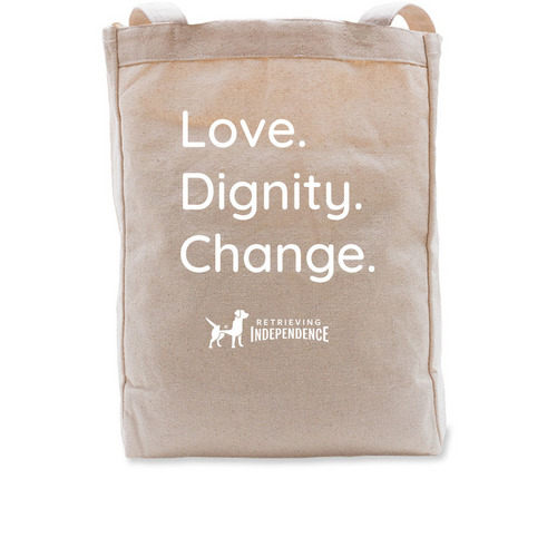 RI Tote, a Natural Recycled Cotton Tote Bag