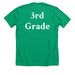 Adult Third Grade Field Day Shirt, a Heather Kelly Premium Unisex Tee (back-view)