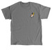 Mascot and Logo, a Charcoal Classic Unisex Tee