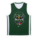 LH3 FAN SEMI PRO JERSEY, a Forest Green/ White Reversible Basketball Jersey