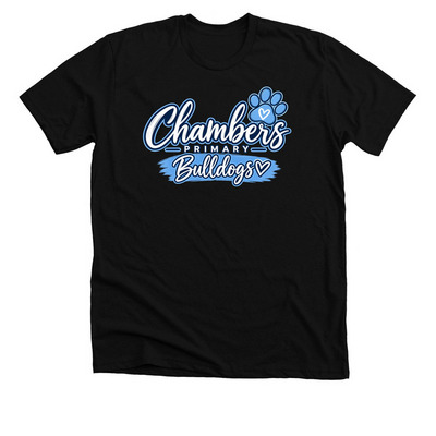 Chambers Staff, a Solid Black Blend Premium Unisex Tee
