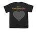 Team Game ChangeHer, a Black Youth Unisex Tee (back-view)