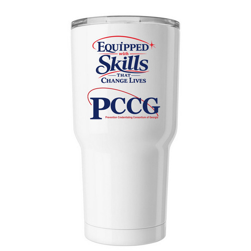 Equipped With Skills&nbsp;Tumbler, a White Insulated Tumbler