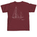 2026 REGATTA - RUGOSA II, a Brick Comfort Colors Unisex Tee (back-view)