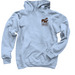 Wilbur!!, a Light Blue Pullover Hoodie