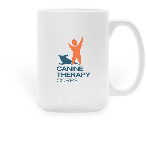 All you need is Dogs & Coffee, a White Large Coffee Mug