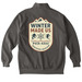 PSIA-AASI Eastern Region 2025 Shirts - back, a Pepper Comfort Colors Quarter Zip Pullover (back-view)