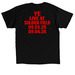Kanye West Chicago shirt, a Black Classic Unisex Tee (back-view)