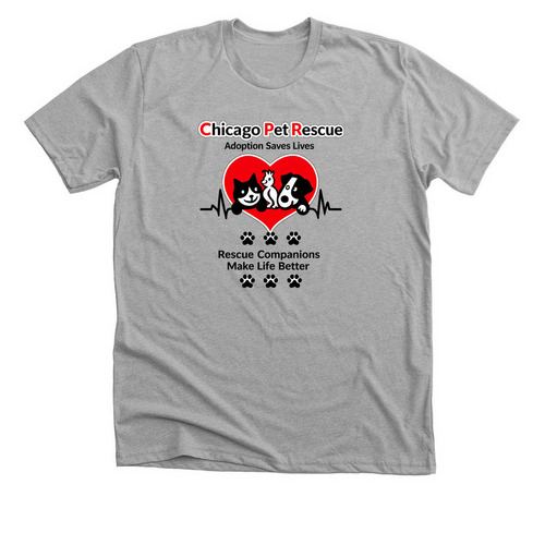 CPR shirts raise money for animals, a Athletic Heather Premium Unisex Tee