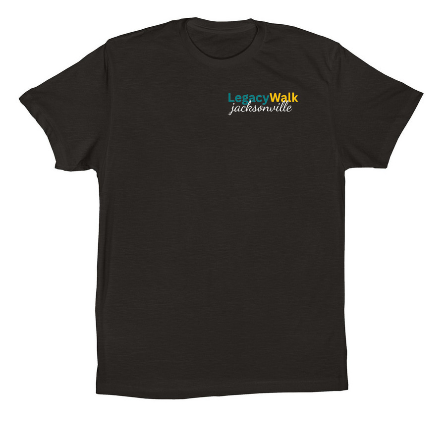 LegacyWalk Logo, a Black Premium Cotton Tee