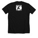 contract signing for raptormania 6 tees, a Solid Black Blend Premium Unisex Tee (back-view)