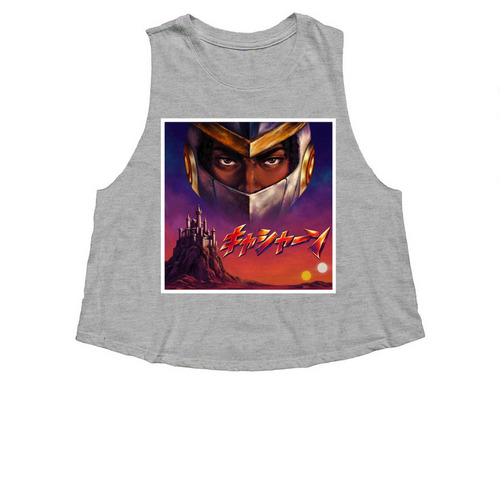 Twin Suns Odyssey - album merch, a Athletic Heather Women's Cropped Racerback Tank