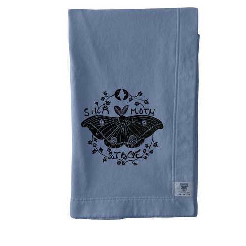 2026 Silk Moth blanket, a Blue Jean Comfort Colors Blanket