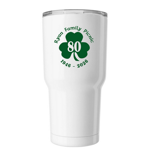Tumbler, a White Insulated Tumbler