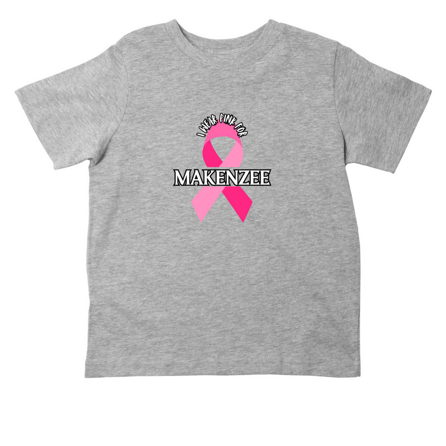 Toddler | I Wear Pink for Makenzee, a Heather Toddler Tee