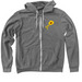 New logo sweatshirts&nbsp;, a Deep Heather Zip Up Hoodie