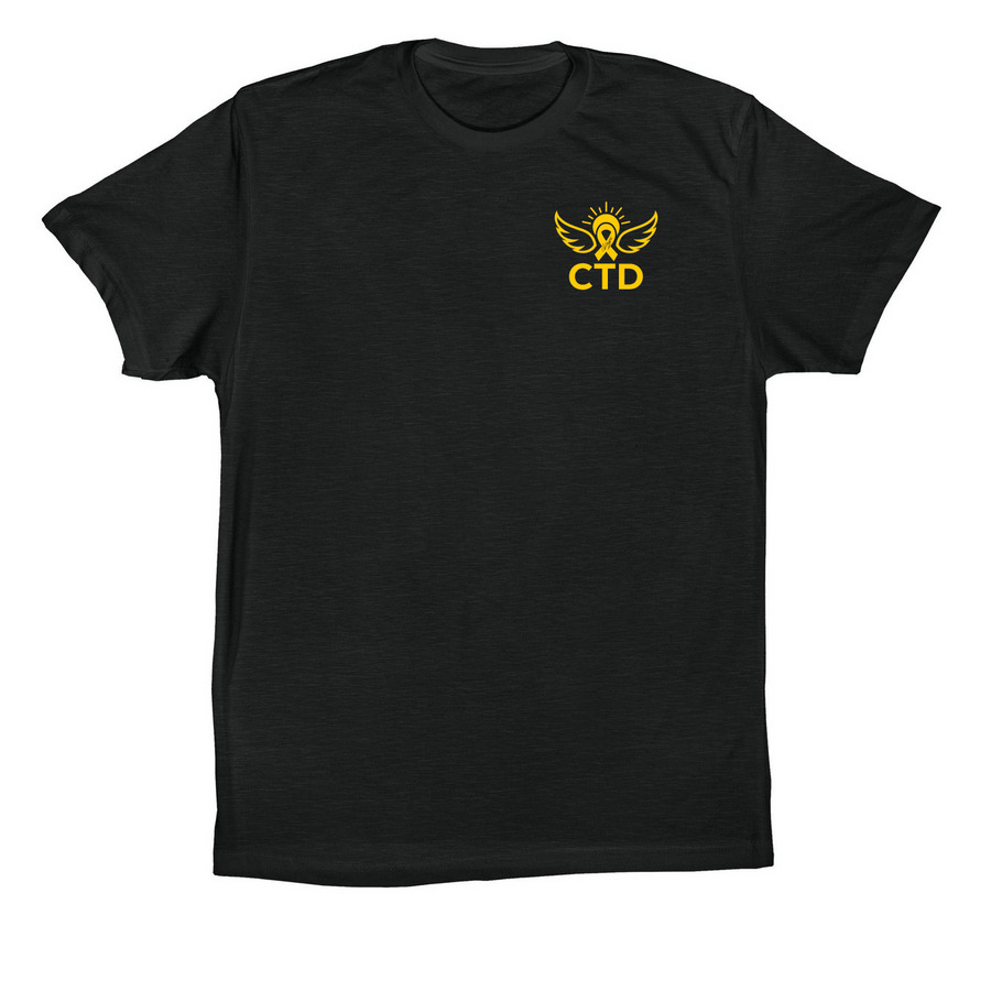 Creating Tomorrow's Difference, a Vintage Black Premium Cotton Tee