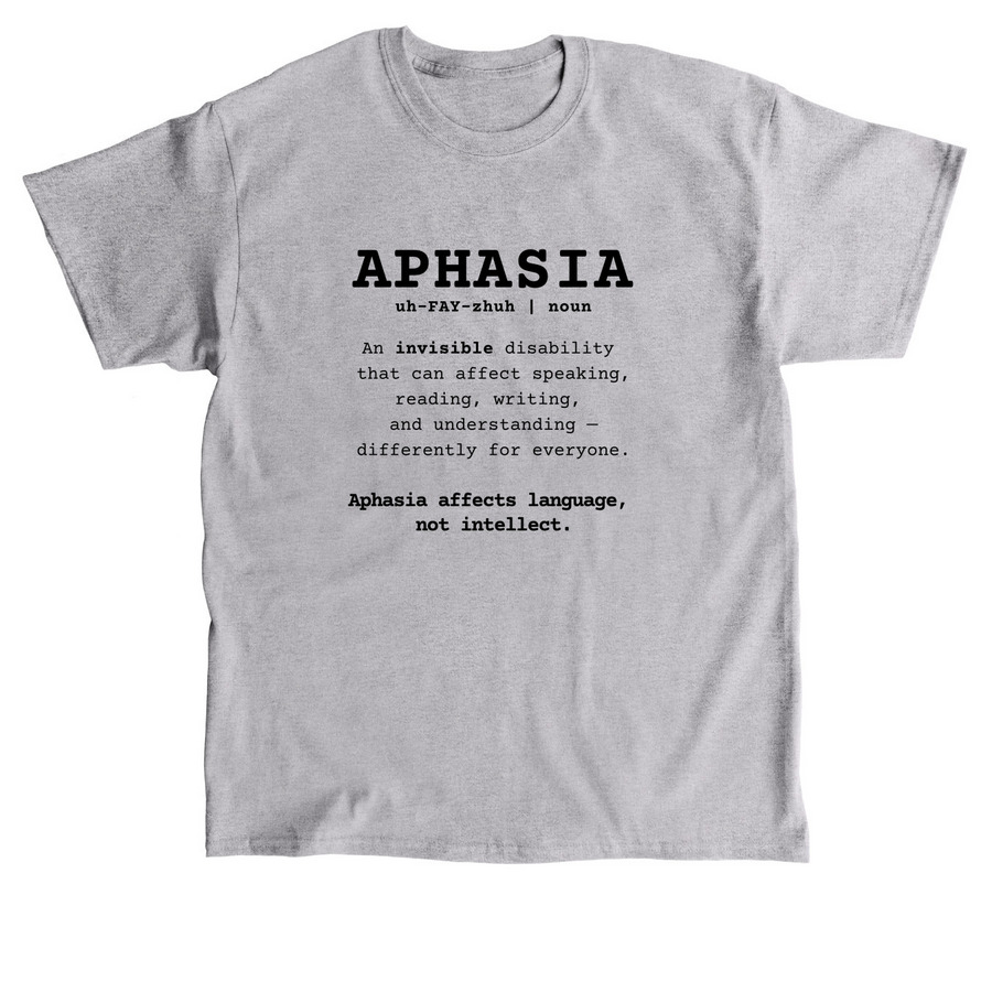 ARC's Aphasia Shirt, a Sport Grey Classic Unisex Tee