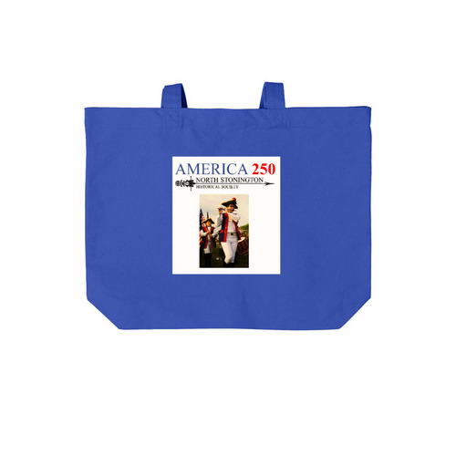 NSHS Tote Bag, a True Royal Cotton Canvas Tote Bag