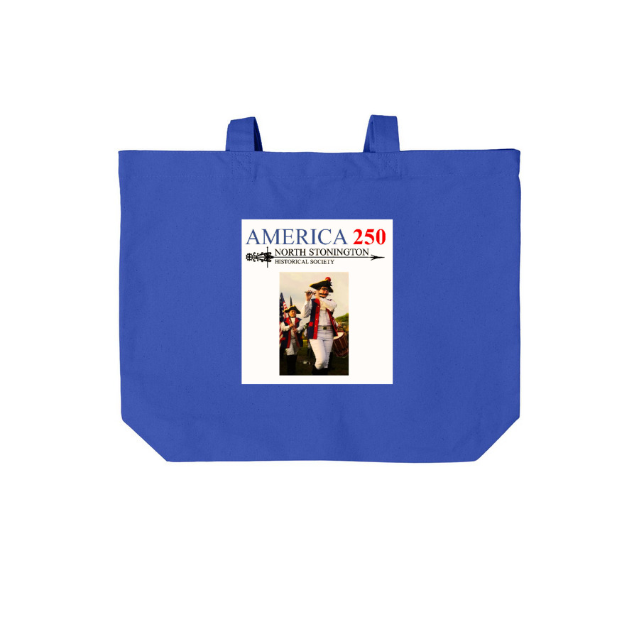 NSHS Tote Bag, a True Royal Cotton Canvas Tote Bag