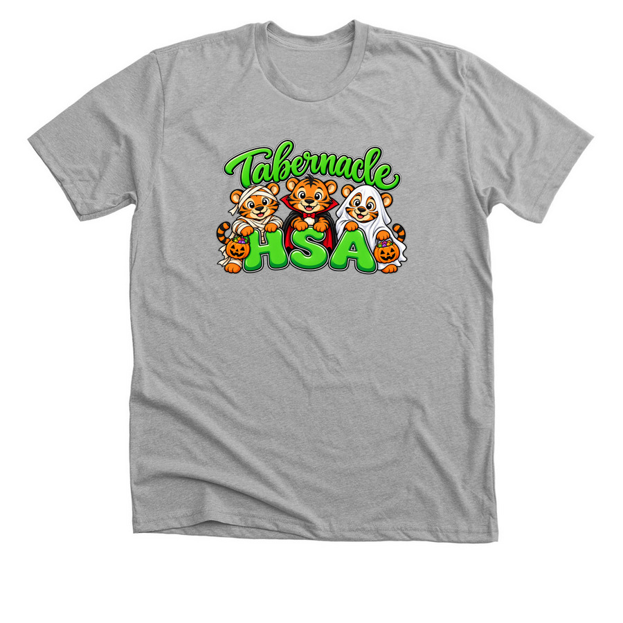 Halloween, a Athletic Heather Premium Unisex Tee