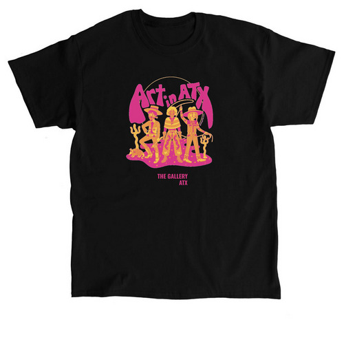 The Gallery ATX: Art in ATX, a Black Classic Unisex Tee