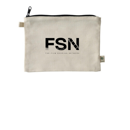 FSN Pouch Bag, a Natural 9"x7" Hemp Blend Pouch