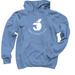 ADAD Classic Logo Sweatshirts, a Carolina Blue Pullover Hoodie