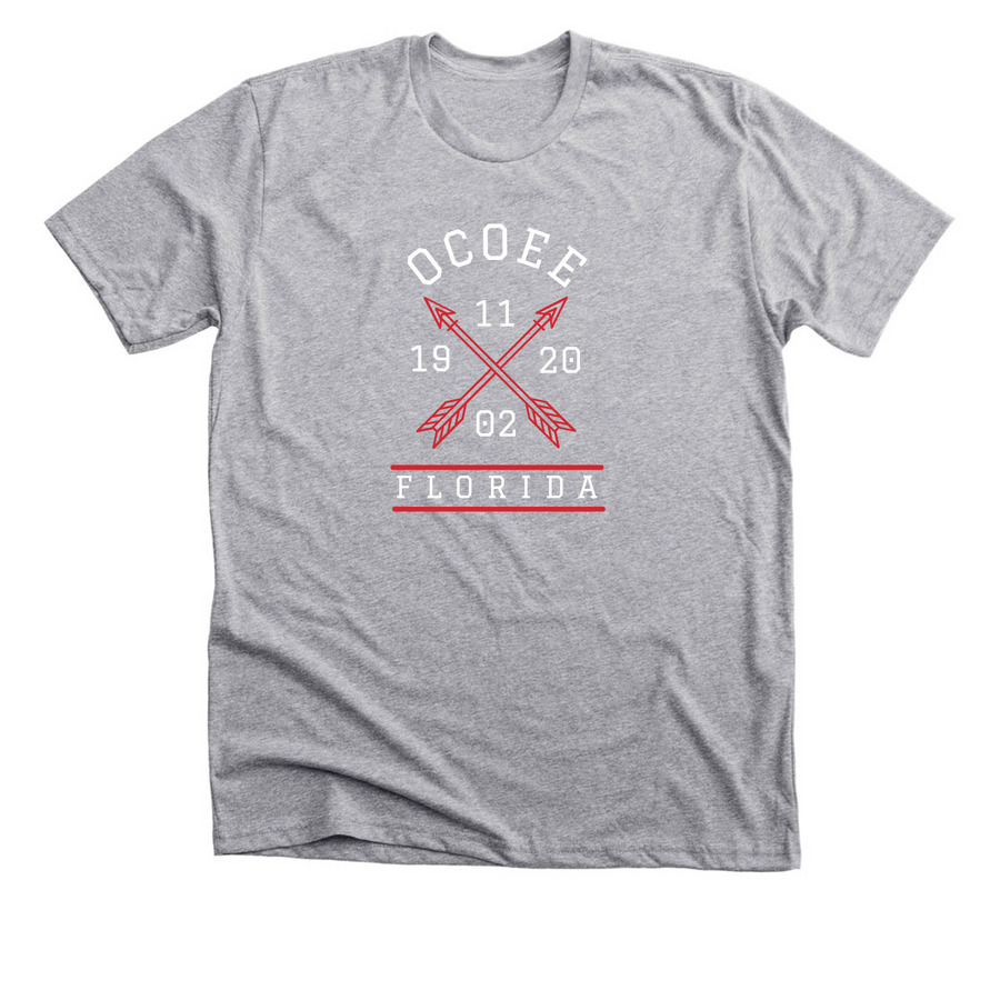 Black History - Ocoee, a Athletic Heather Premium Unisex Tee