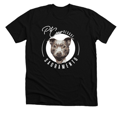 Light Logo, a Solid Black Blend Premium Unisex Tee