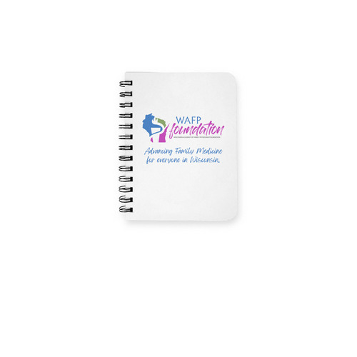 WAFP-F Mission Notebook, a White Spiral Notebook