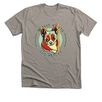 Peanut, a Heather Stone Premium Unisex Tee