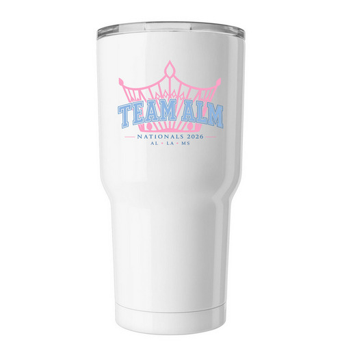 ALM Nationals Tumbler, a White Insulated Tumbler