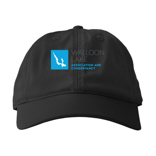 WLAC Logo Hat, a Black Printed Eco Baseball Cap