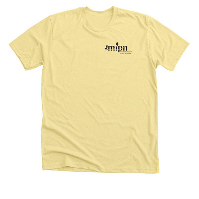 Protecting Biodiversity Merch, a Heather Yellow Gold Premium Unisex Tee