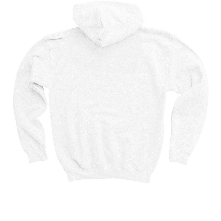 MS Elementary Honor Choir 2026, a White Youth Pullover Hoodie (back-view)