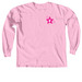 Give Cancer The Boot, a Blossom Comfort Colors Long Sleeve Tee